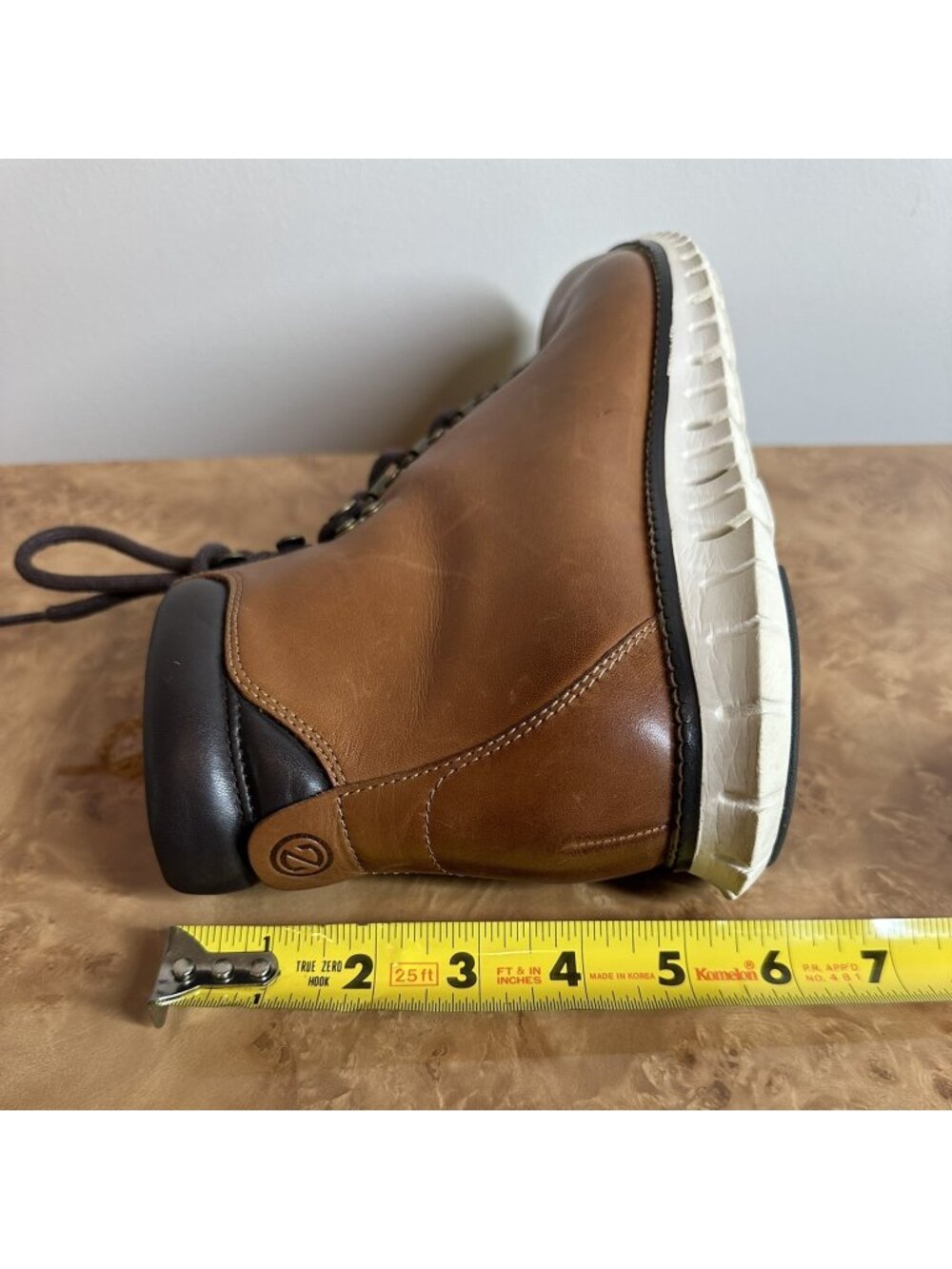 Cole Haan 5.ZERØGRAND Street Hiker Boots Men's 10.5 M Brown Leather - Picture 9 of 9